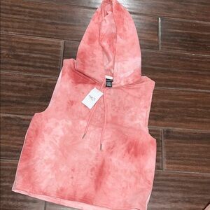 Rue21 Pink Tie-Dye Hoodie